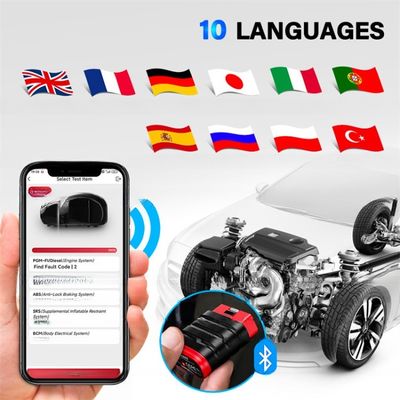 Auto OBD2 Scanner News Boot Complete System OBDII Code Reader Reset Software com atualização gratuita