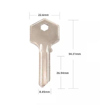 Car Key Fob Compatível Chave de Porta de Metal Magnética Chaves em branco de plástico com logotipo personalizado