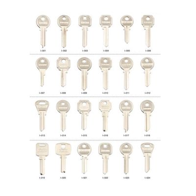 Car Key Fob Compatível Chave de Porta de Metal Magnética Chaves em branco de plástico com logotipo personalizado