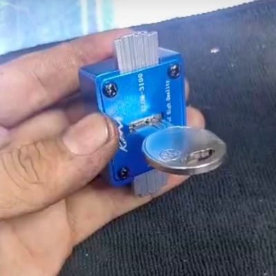 Estilo KLOM 3100 Ferramenta de verificação de chave Medir espessura da chave para resultados rápidos e precisos