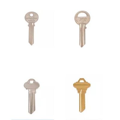 Chave de porta de latão de liga de zinco personalizada com suporte OEM e logotipo personalizado