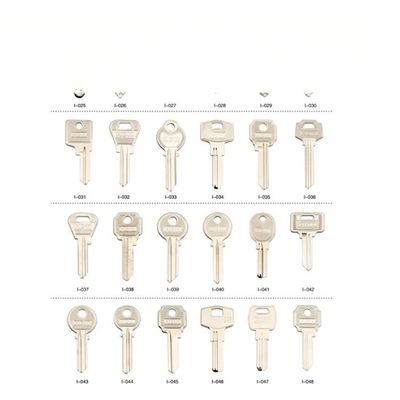 Chave de porta de latão de liga de zinco personalizada com suporte OEM e logotipo personalizado