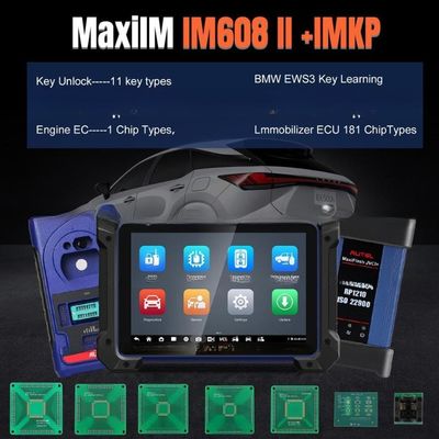 Autel IM608 PRO II Programador de Chave de Carro Plus IMKPA Acessórios e G-Box3 APB112 Desempenho