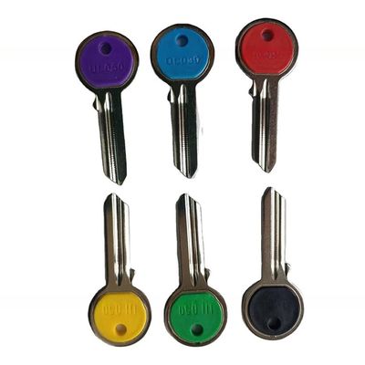 Multicolor UL050 Universal Material de latão de plástico Porta da cabeça chave em branco por personalizado