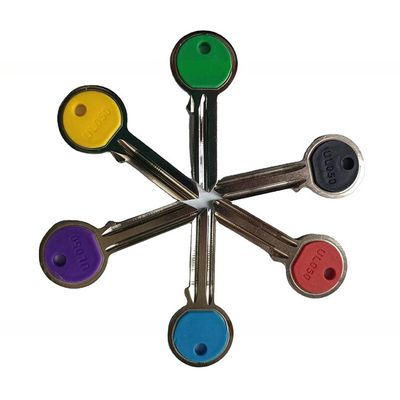 Multicolor UL050 Universal Material de latão de plástico Porta da cabeça chave em branco por personalizado