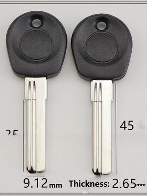 Mercado do Oriente Médio ABS Metal Double Slot Door Lock com alça de borracha e chave de latão