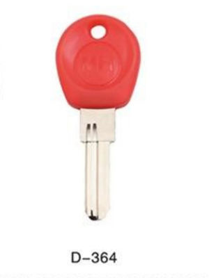 Mercado do Oriente Médio ABS Metal Double Slot Door Lock com alça de borracha e chave de latão