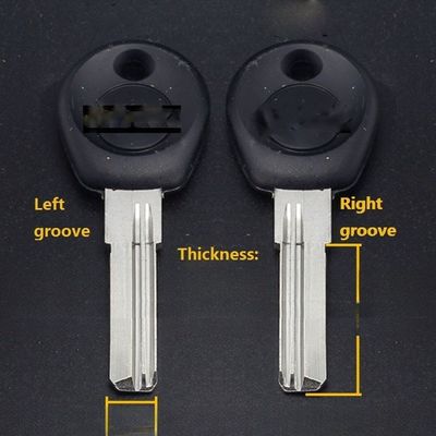 Mercado do Oriente Médio ABS Metal Double Slot Door Lock com alça de borracha e chave de latão