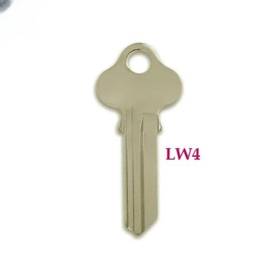 Põe as mãos na chave em branco de latão para fechaduras de porta LW4 LW2 Envio rápido