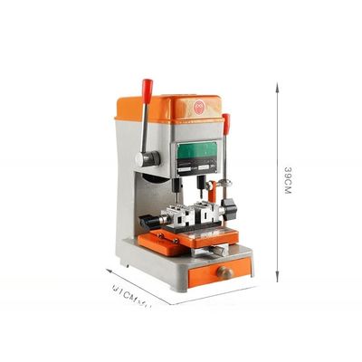 AOYU 238BS Máquina de corte de chaves de automóvel horizontal universal de duas cabeças para cortes precisos