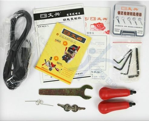 Energia elétrica e 40W de potência do motor Wenxing 100G Wenxing 100F Duplex Key Cutting Machine