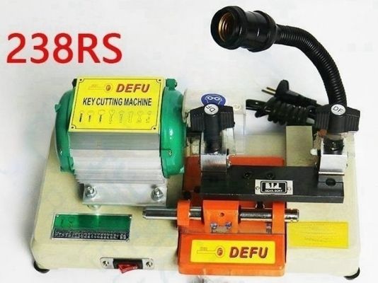120W Potência do motor Defu 238RS Máquina de corte de chave horizontal para materiais ABS e aço
