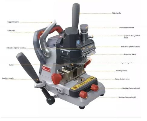Xhorse Dolphin XP-007 Máquina vertical de corte de teclas planas a laser com tensão nominal 24V